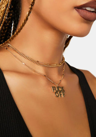 Respectfully Layered Necklace