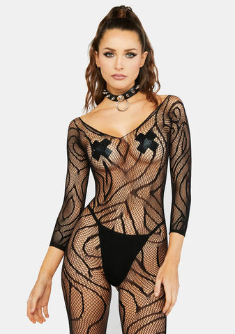 Kisses And Wishes Crotchless Bodystocking