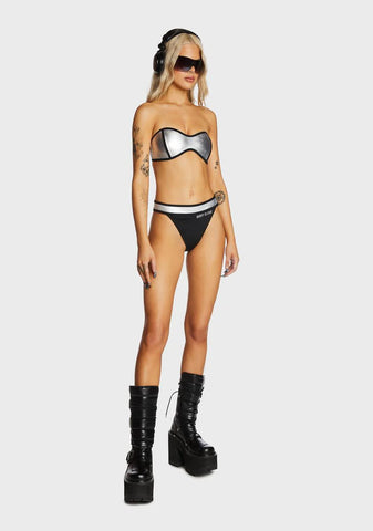 Tainted Love Retro Bandeau Bikini Top