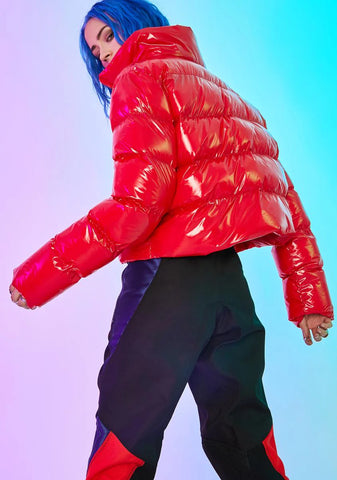 Hellbent Heart Puffer Jacket