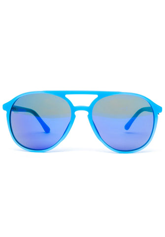 Amelia Deluxe Sunglasses - Light Blue