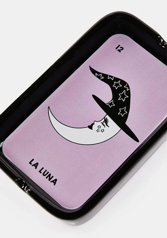 Spooky La Luna Ceramic Ash Tray