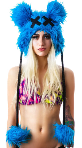 Dead Mouse Furry Hood