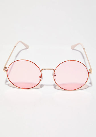 Only See Good Round Sunglasses