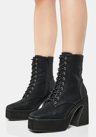 Unfazed Babe Platform Boots