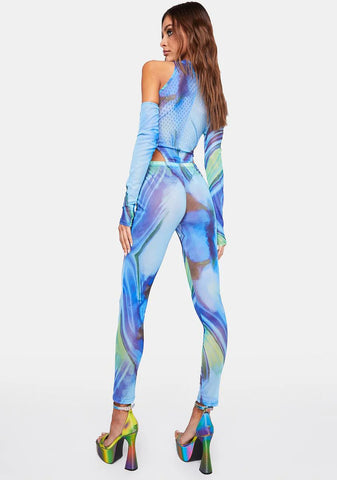 Rogue Fashionista Printed Catsuit