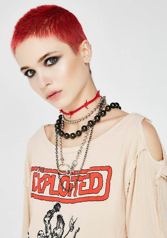 Too Kool Ball N' Chain Necklace