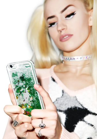 Shooting Star Glitterfalls iPhone Case