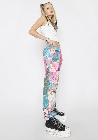 Once Upon A Dime Graphic Sweatpants