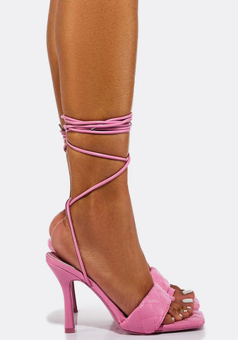 Babe Major Motif Quilted Sandals