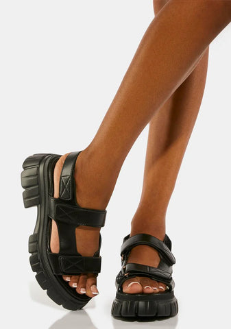 Tech Trekker Platform Sandals