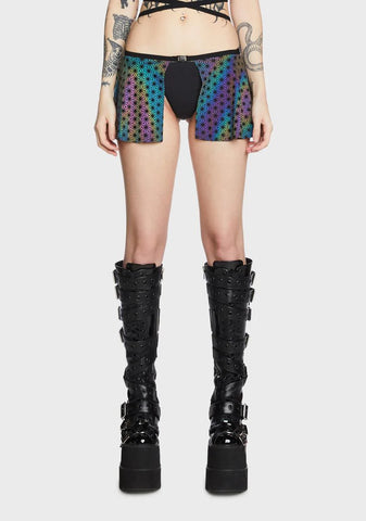 Sacred Geo Buckle Skirt