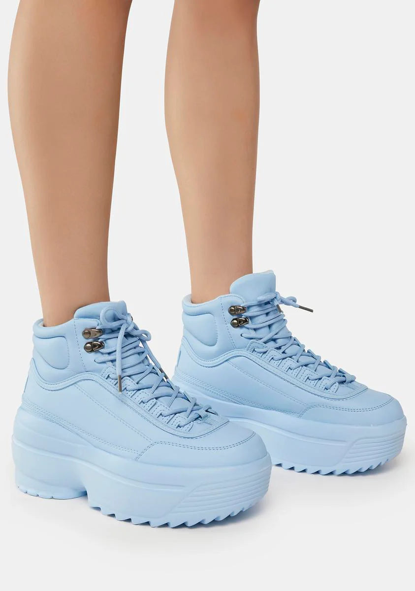 Baby Blue First Place Flex Sneakers