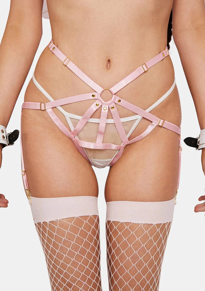 Blush Rough Stuff Harness Panty