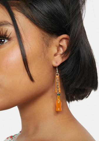 Crush Safety Soda Drop Earrings