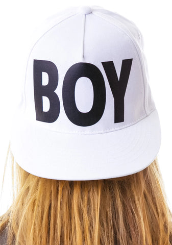 BOY Cap - White