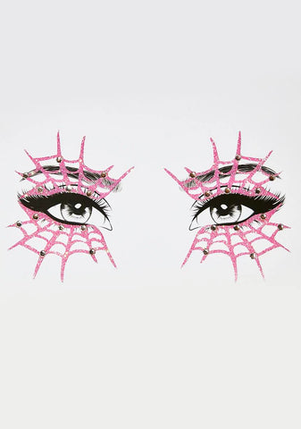 Web Away Face Stickers