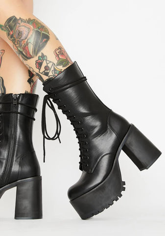 Step It Up Platform Boots