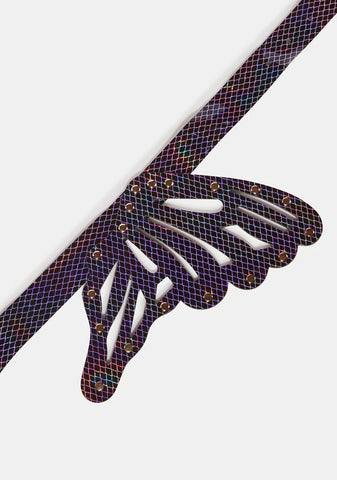 Iridescent Butterfly Wings Harness