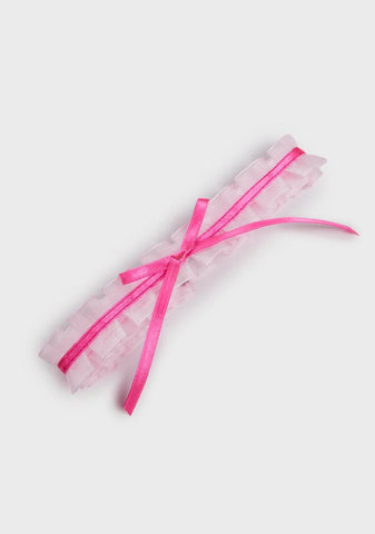 Sweet Prim And Proper Ruffle Choker