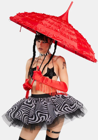 Rouge Gimme Shelter Pagoda Umbrella