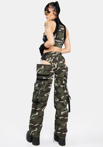 Camo Panty Trousers