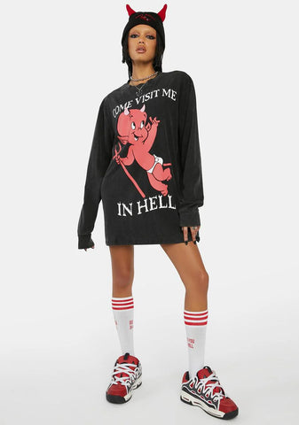 Devil's Day Off Oversized Tee
