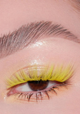Neon Yellow C3 Fabulashes Faux Mink Eyelashes