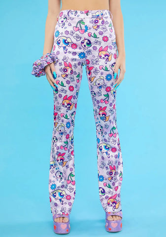 Little Angels Satin Flare Pants