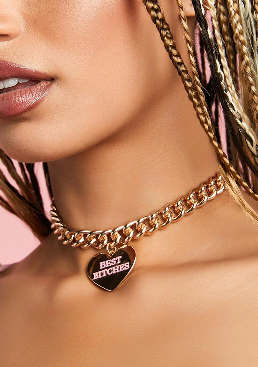 Let's Be BFFs Choker Set