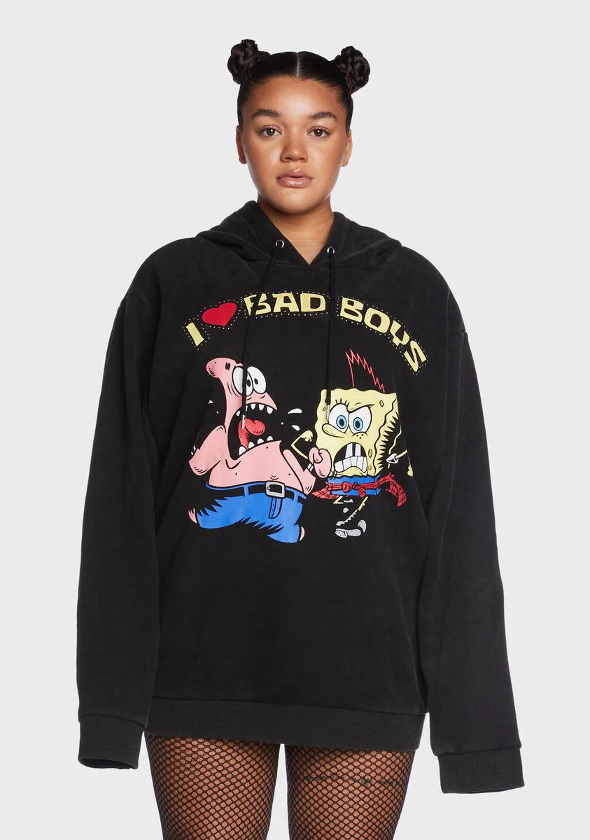 Plus Bad Boys 4 Life Graphic Hoodie