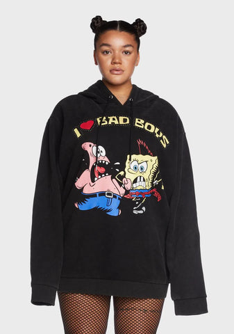 Plus Bad Boys 4 Life Graphic Hoodie