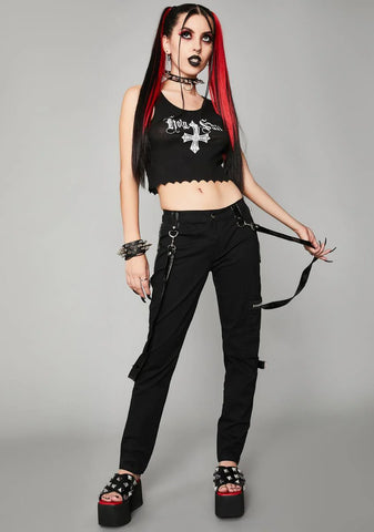 Blessed By Satan Tank Top