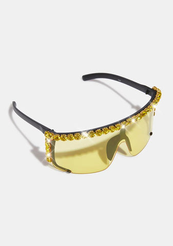 Melting Point Shield Sunglasses