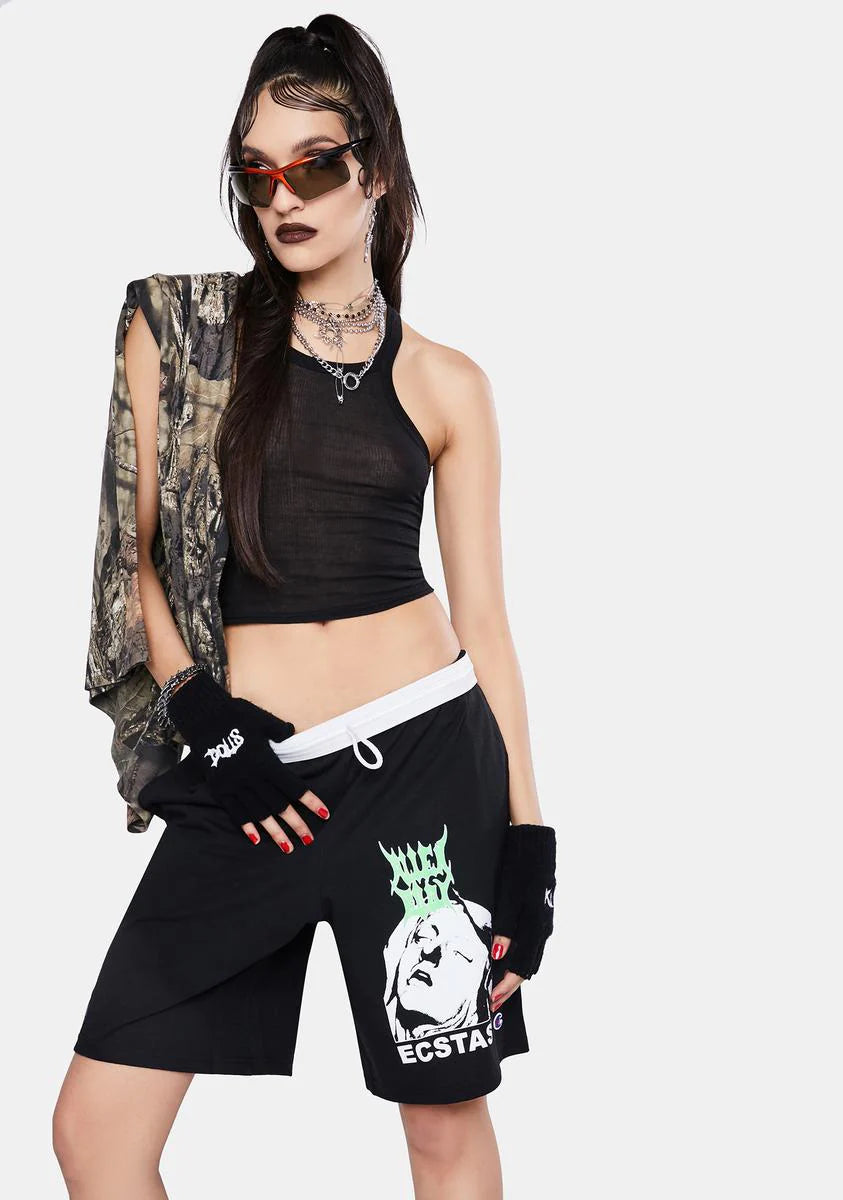 Ecstasy Graphic Shorts