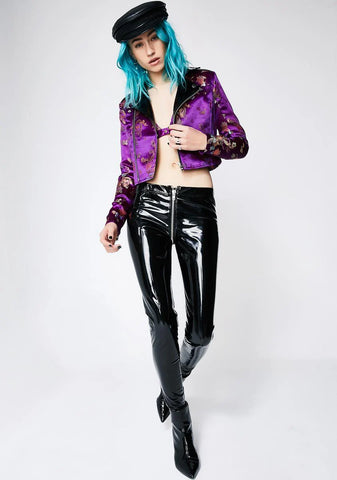 Elegant Touch Moto Jacket