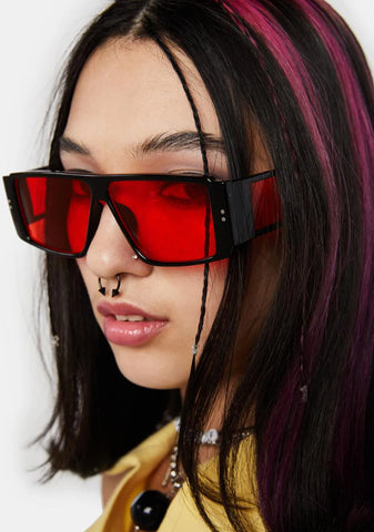 Passion Prized Pairing Rectangular Sunglasses