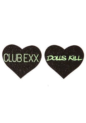Club Exx Heart Pasties