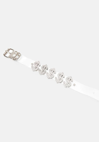 Expensive Taste Rhinestone Choker