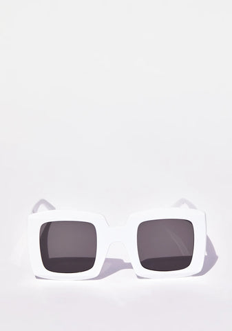 Better Days Ahead Square Sunglasses