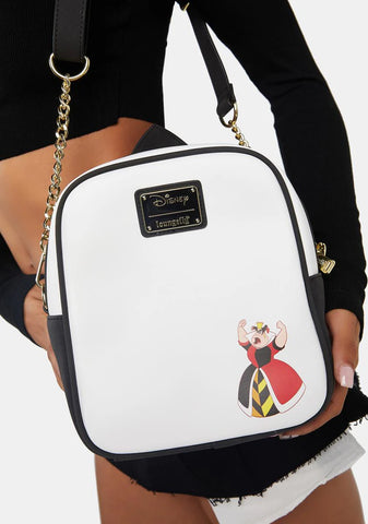 Alice In Wonderland Ace Of Spades Crossbody Bag