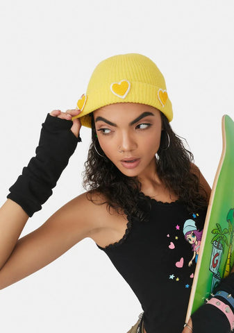 Sun Flower Peacemaker Beanie