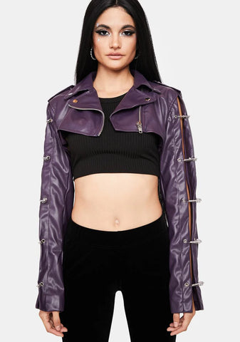 She's Dangerous Shrug Moto Jacket