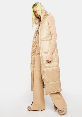 Khaki Keeping Watch Trench Vest