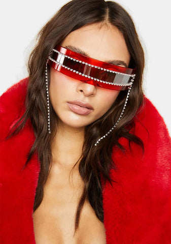 Siren Cyber Tears Shield Sunglasses