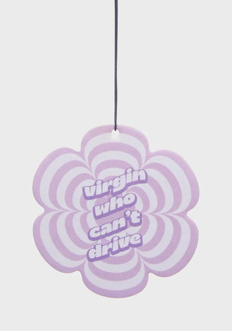 Virgin Who Can't Drive Air Freshener