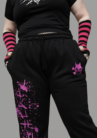 Total Psycho Kitty Graphic Sweatpants