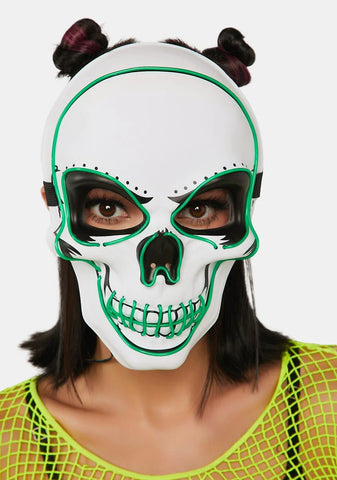 Night Frights Light Up Skull Mask