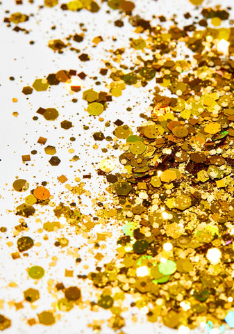 Chunky Gold Holographic Glitter