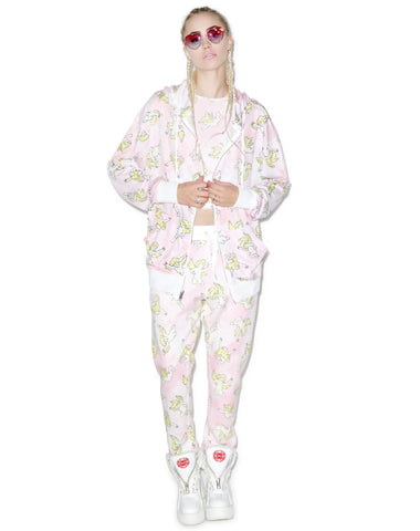 Risen Sky Mesh Hoodie - Light Blue